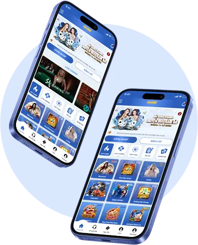 Màn hình chọn game nổ hũ với nhiều tựa game khác nhau